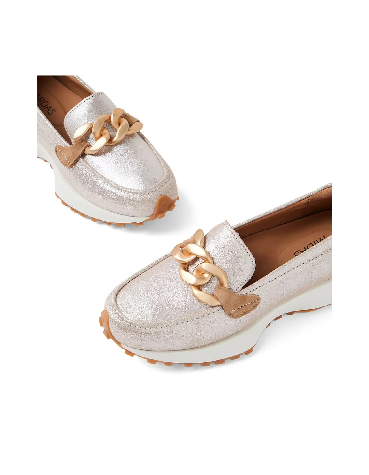 Orion Chain Embellished Platform Sneakers