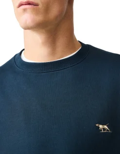 OTAGO CREW NECK SWEAT - ECLIPSE