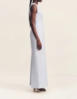 Otis Plunged Fitted Maxi Dress