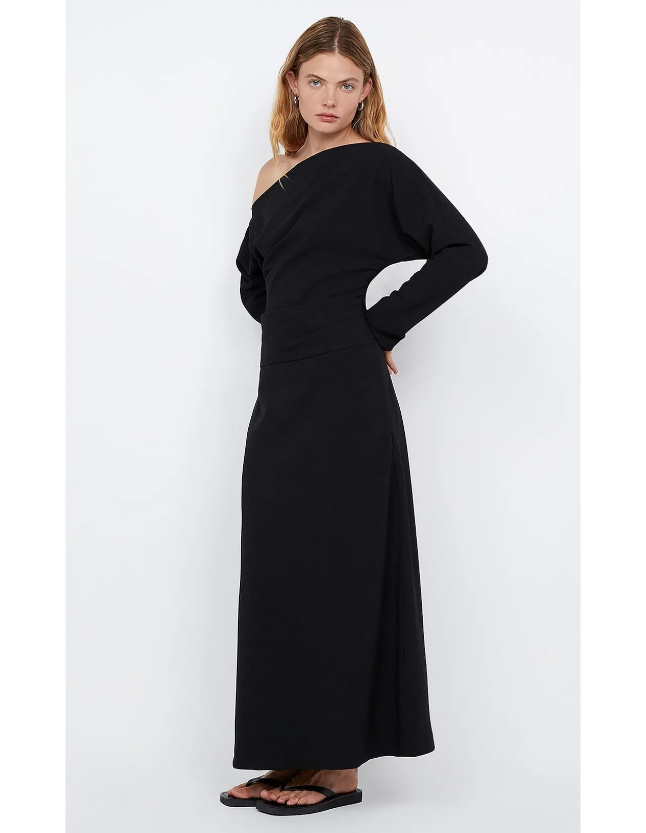 OTTIE ASYM MAXI DRESS