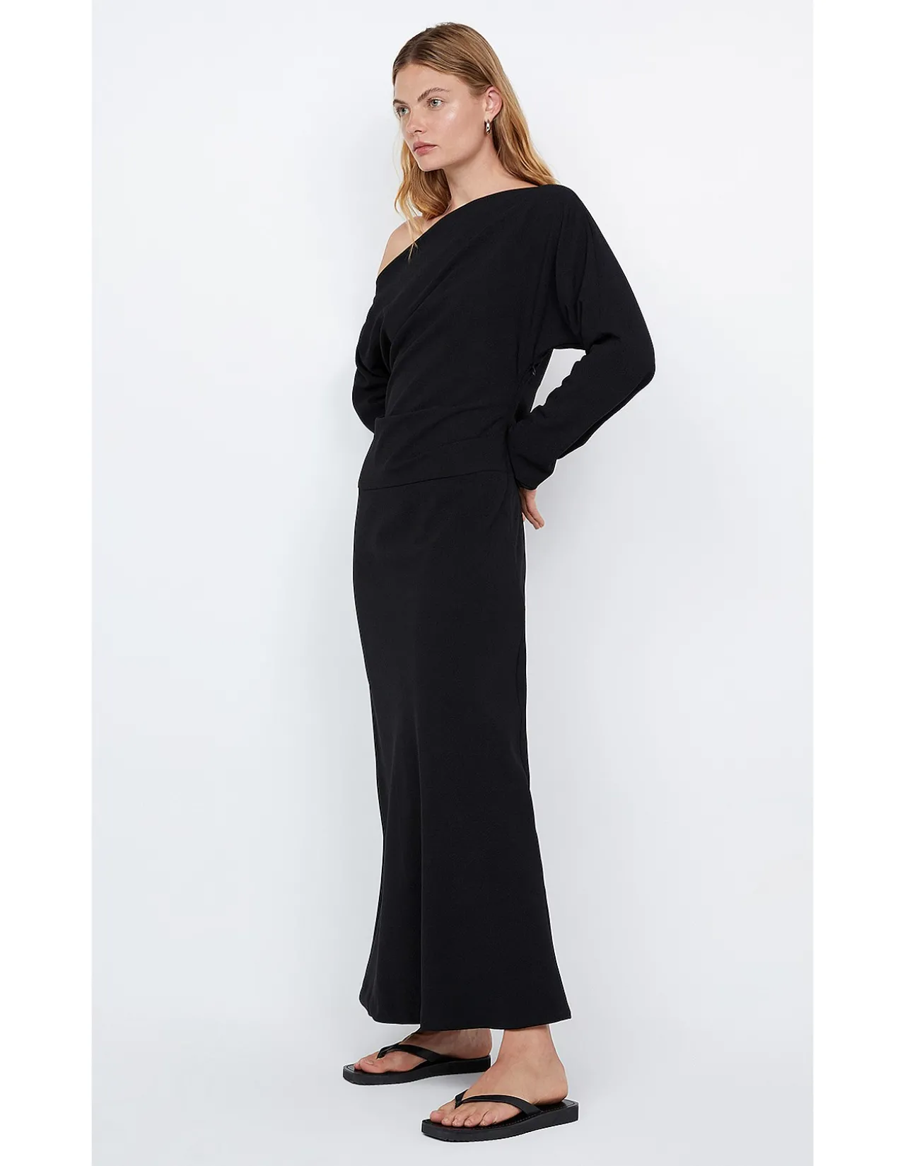 OTTIE ASYM MAXI DRESS