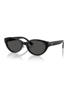 Oval BLACK DARK GREY Sunglasses