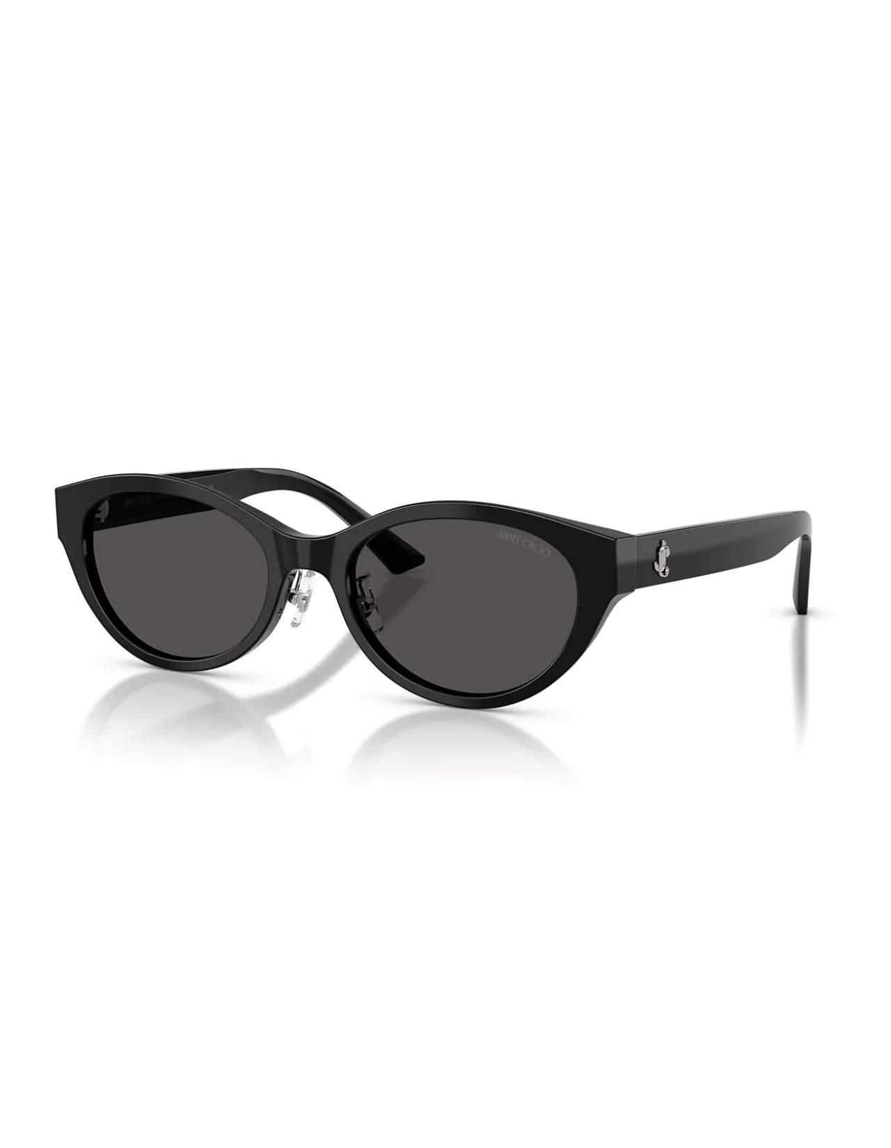 Oval BLACK DARK GREY Sunglasses
