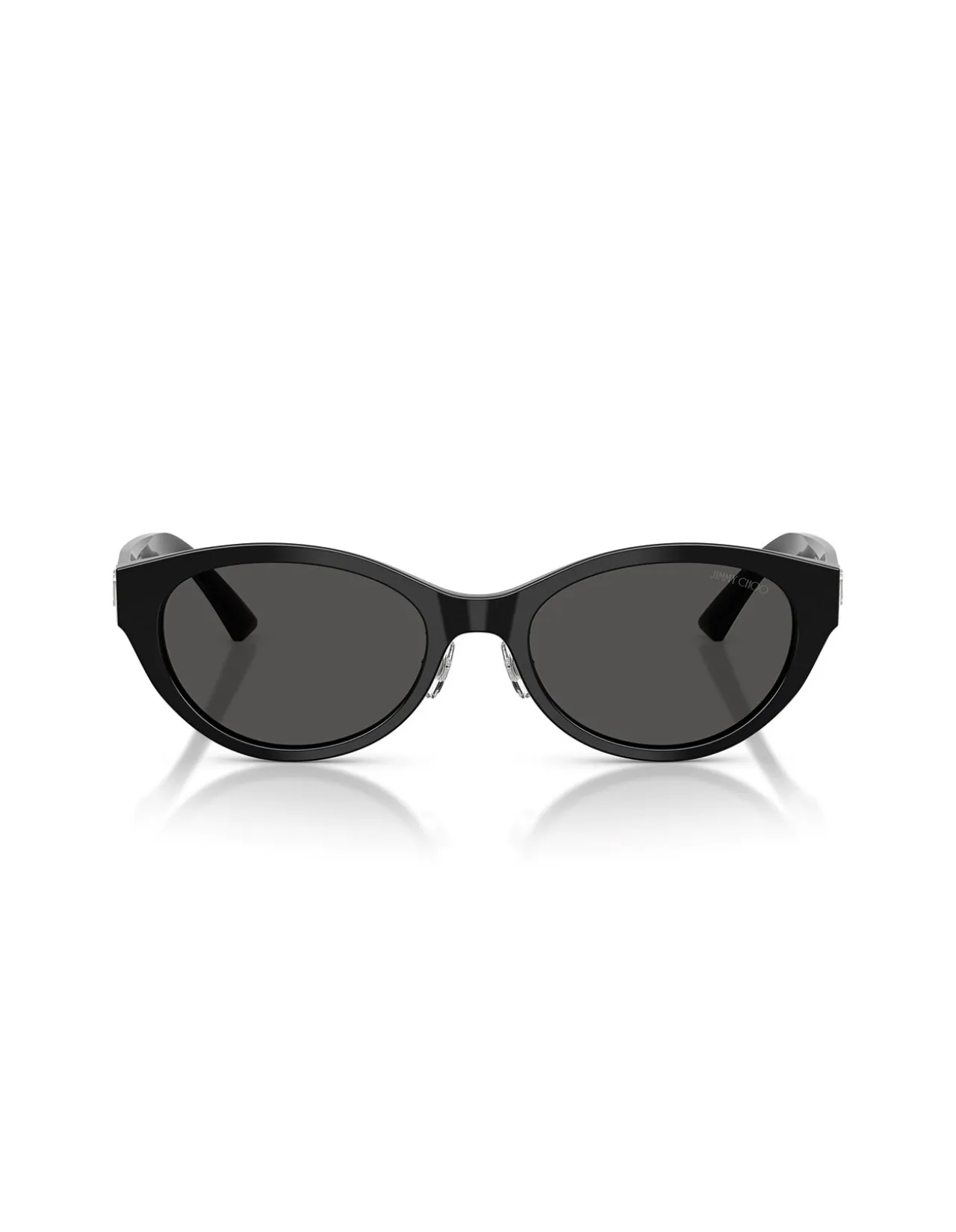 Oval BLACK DARK GREY Sunglasses