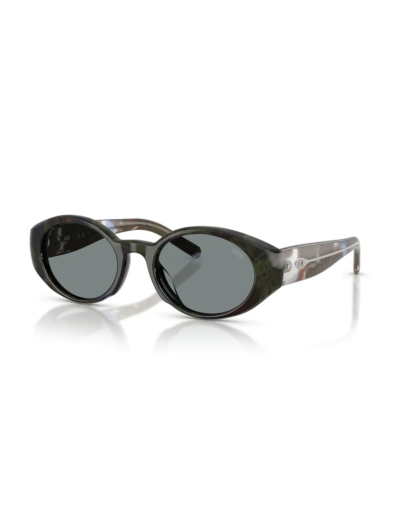 Oval SOLID BLACK SOLID BLACK Sunglasses