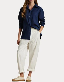 OVERSIZE FIT LINEN SHIRT