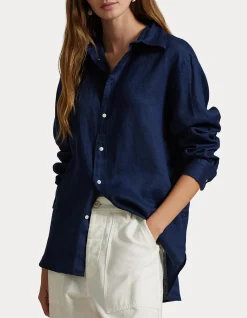 OVERSIZE FIT LINEN SHIRT