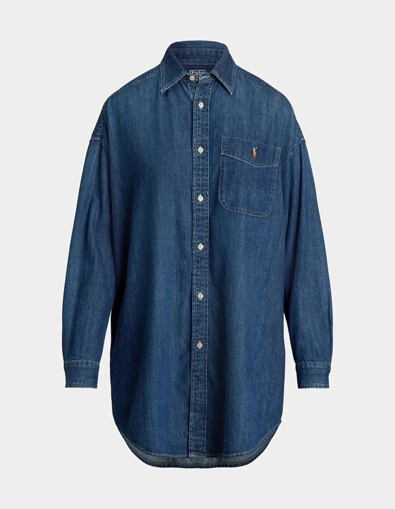 OVERSIZE FIT DENIM SHIRT