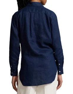 OVERSIZE FIT LINEN SHIRT