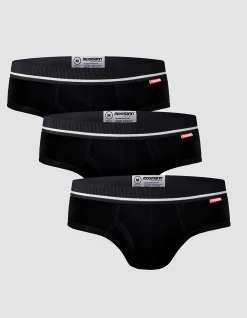 3 PACK Bamboo Brief - Pepper