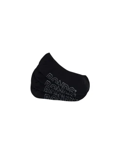 4 pack women's logo light liner no show sock
