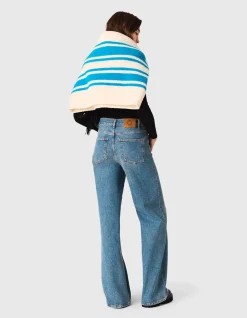 Palermata High Rise Flared Denim Jeans