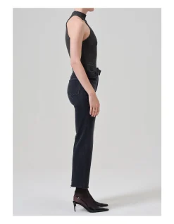 Palma High Rise Soft Stretch Straight Jeans