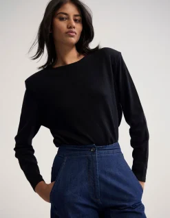 PALOMA SHOULDER PAD KNIT
