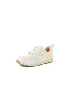 Palomo Retro Panelled Leather Sneakers