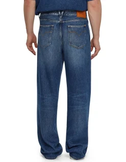 PANT DENIM DIRTY INDIGO WASH DENIM