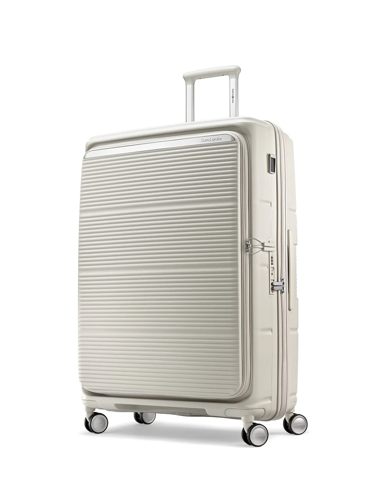 Paralux 81cm Expandable Extra Large Suitcase Stone Grey