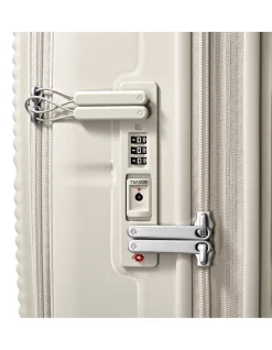 Paralux 81cm Expandable Extra Large Suitcase Stone Grey