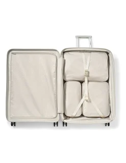 Paralux 81cm Expandable Extra Large Suitcase Stone Grey