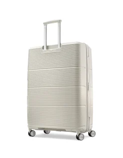 Paralux 81cm Expandable Extra Large Suitcase Stone Grey