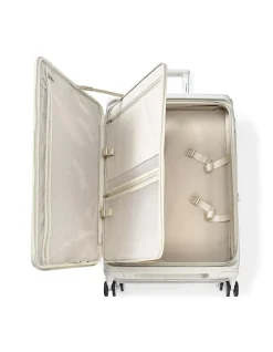 Paralux 81cm Expandable Extra Large Suitcase Stone Grey