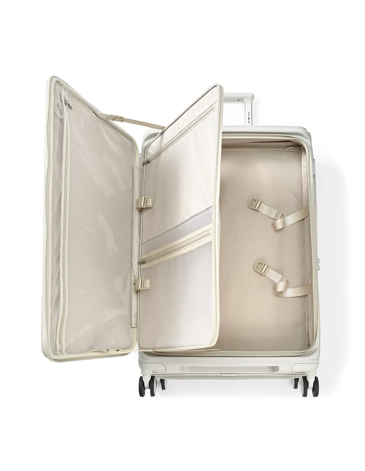 Paralux 81cm Expandable Extra Large Suitcase Stone Grey