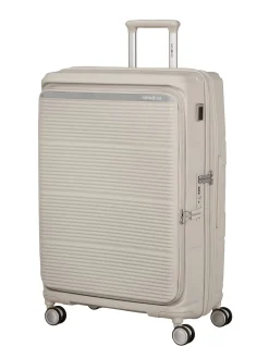 Paralux 75cm Expandable Large Suitcase Stone Grey