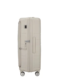 Paralux 75cm Expandable Large Suitcase Stone Grey