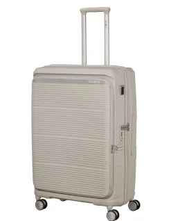 Paralux 75cm Expandable Large Suitcase Stone Grey