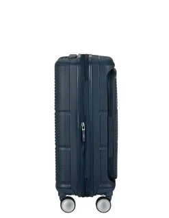 Paralux 55cm Expandable Small Carry-On Suitcase Midnight Navy