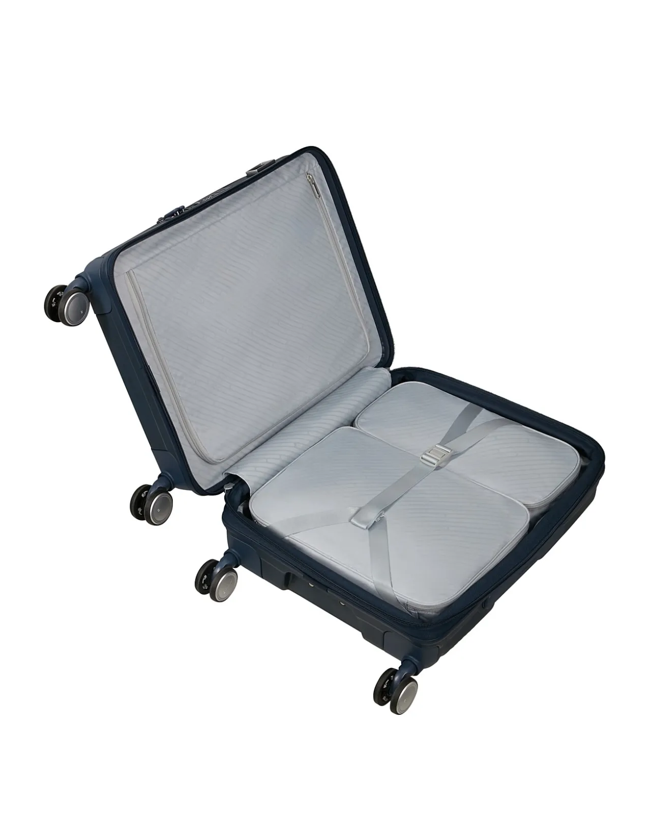 Paralux 55cm Expandable Small Carry-On Suitcase Midnight Navy