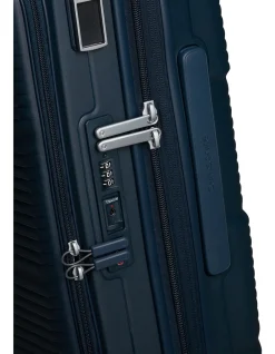 Paralux 55cm Expandable Small Carry-On Suitcase Midnight Navy