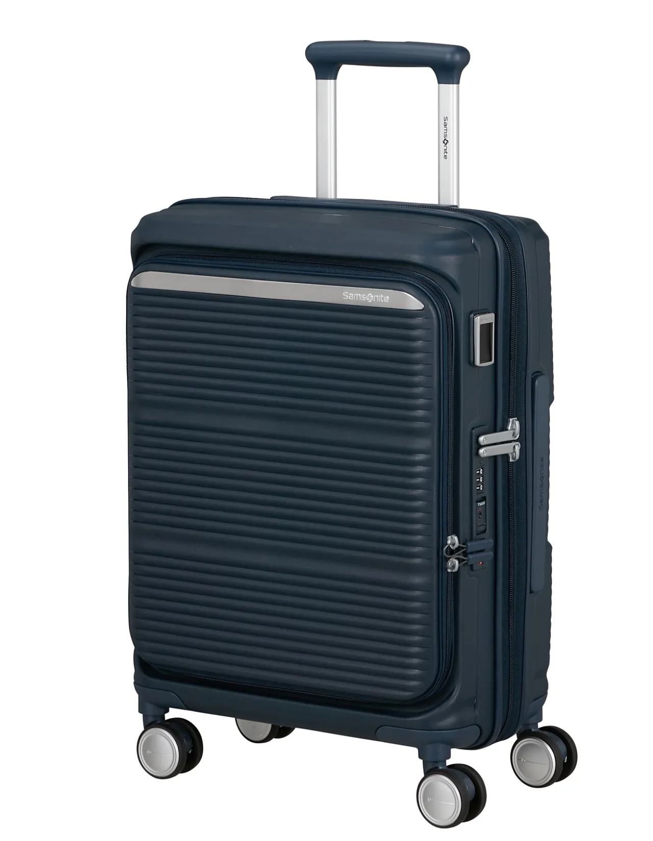 Paralux 55cm Expandable Small Carry-On Suitcase Midnight Navy