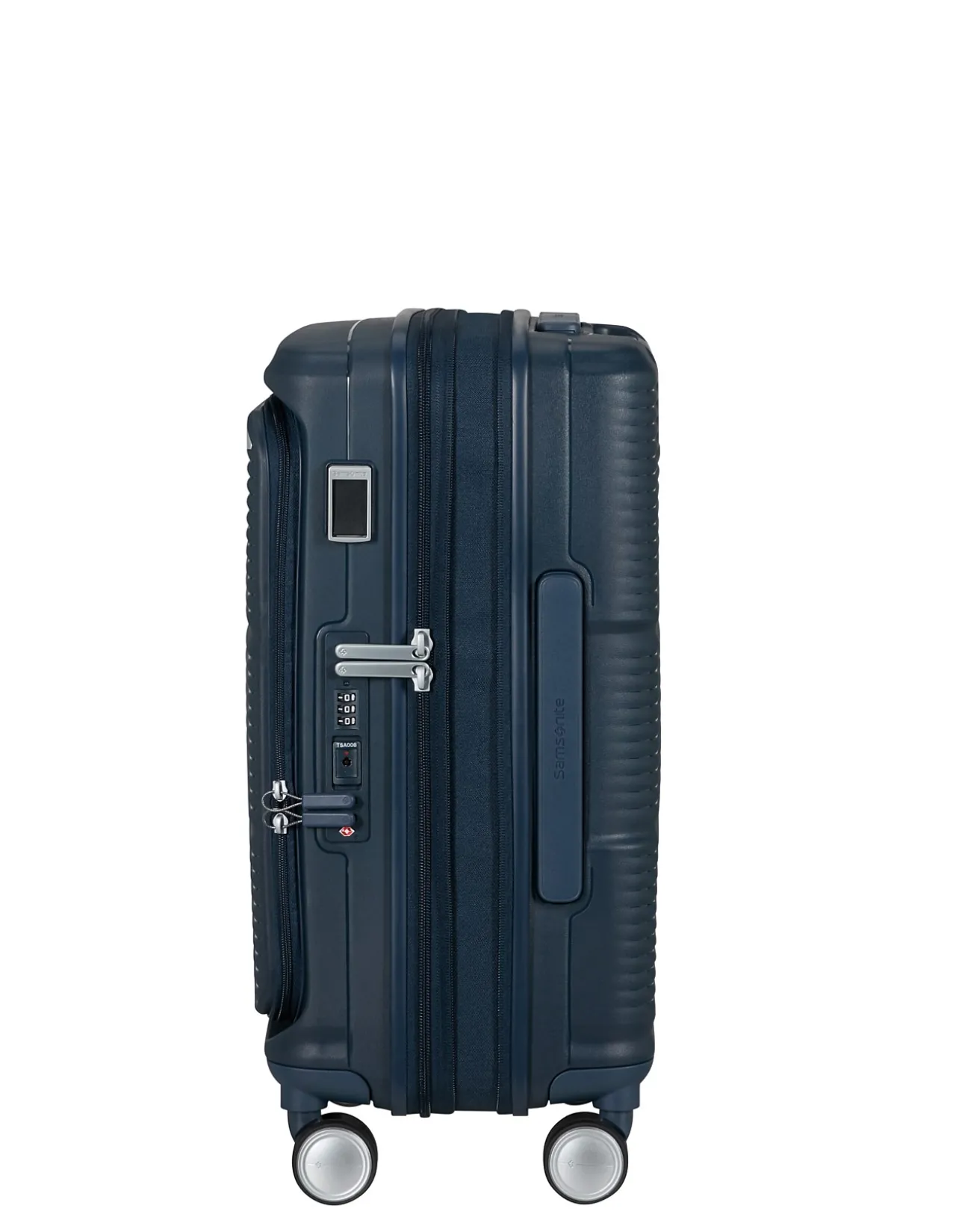 Paralux 55cm Expandable Small Carry-On Suitcase Midnight Navy