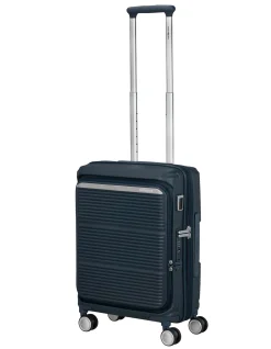 Paralux 55cm Expandable Small Carry-On Suitcase Midnight Navy