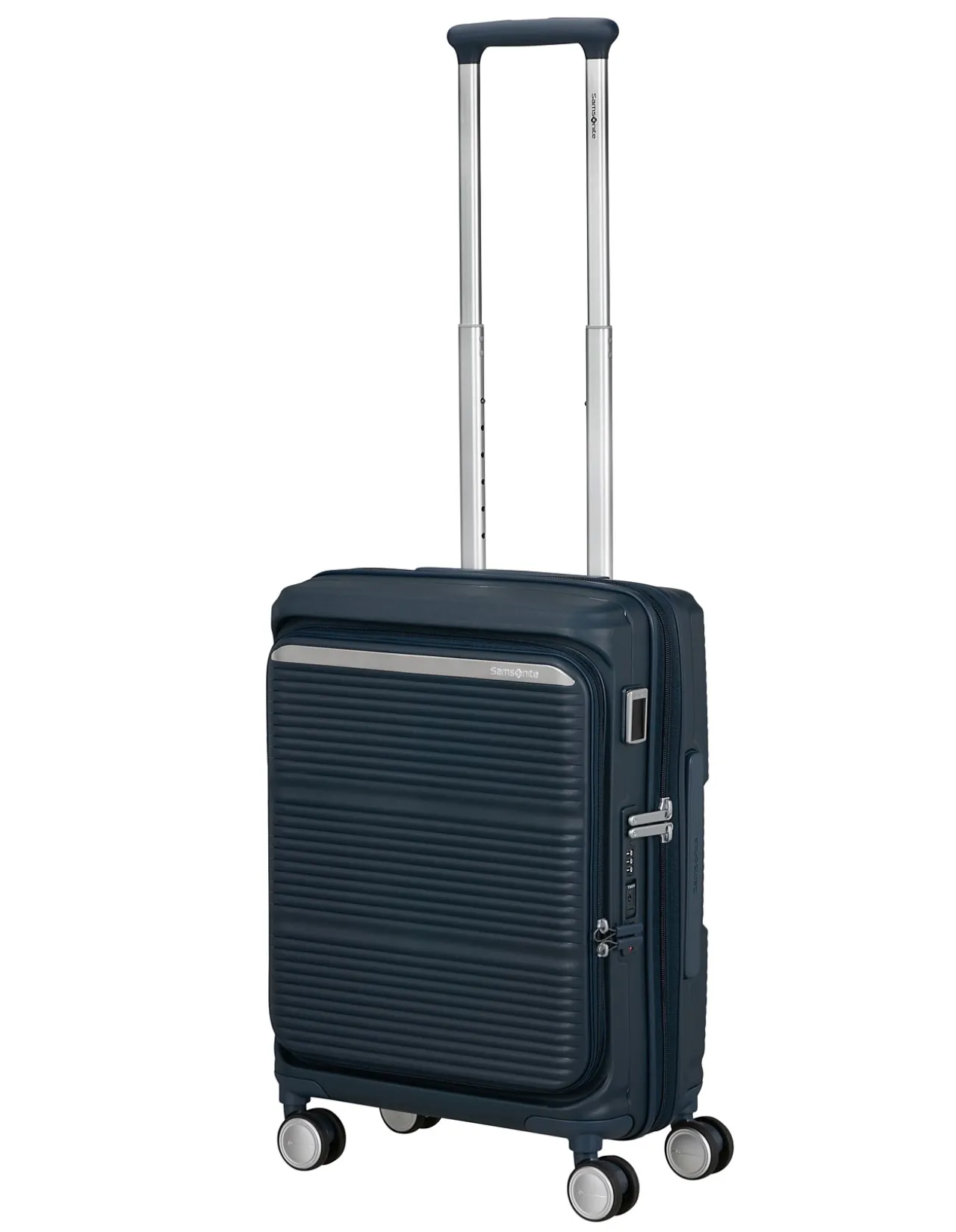 Paralux 55cm Expandable Small Carry-On Suitcase Midnight Navy