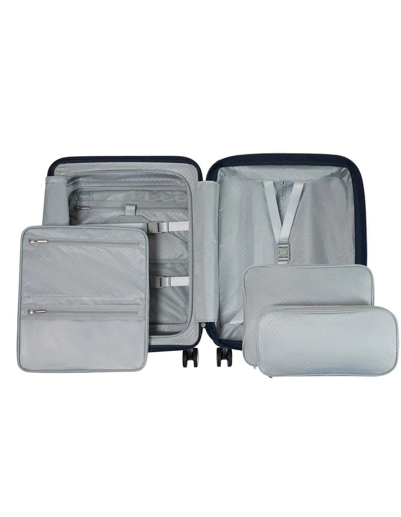 Paralux 55cm Expandable Small Carry-On Suitcase Midnight Navy