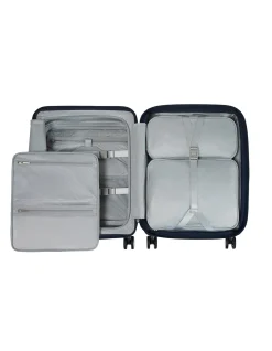 Paralux 55cm Expandable Small Carry-On Suitcase Midnight Navy