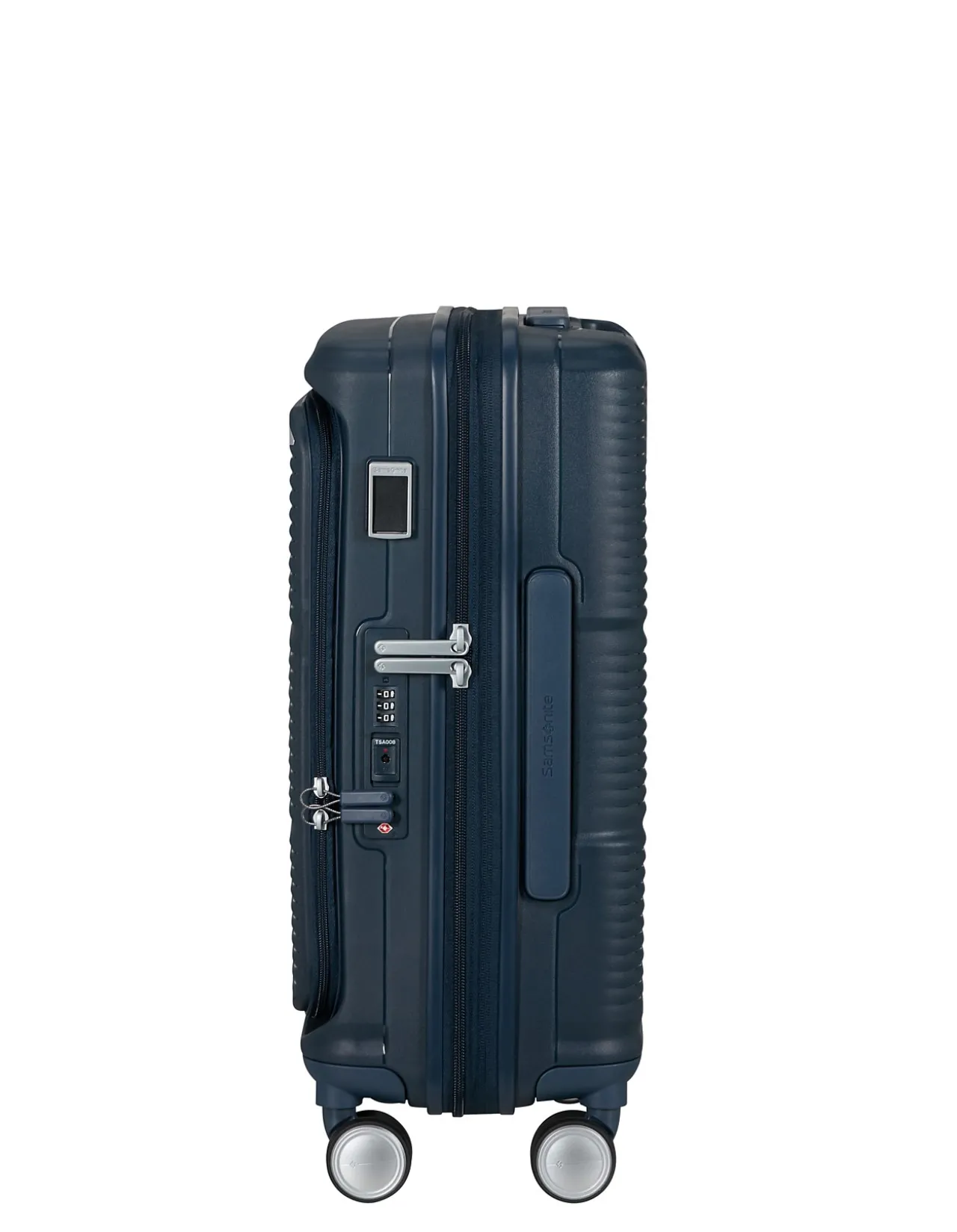 Paralux 55cm Expandable Small Carry-On Suitcase Midnight Navy