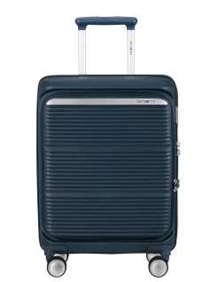 Paralux 55cm Expandable Small Carry-On Suitcase Midnight Navy