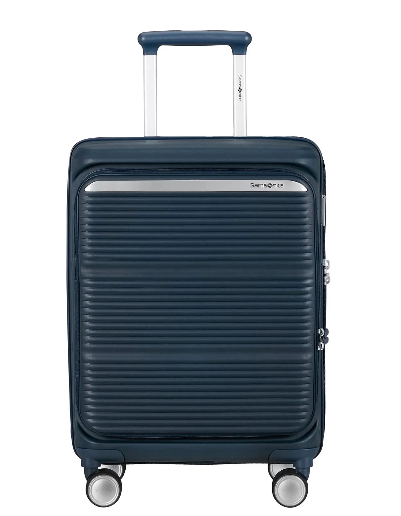 Paralux 55cm Expandable Small Carry-On Suitcase Midnight Navy
