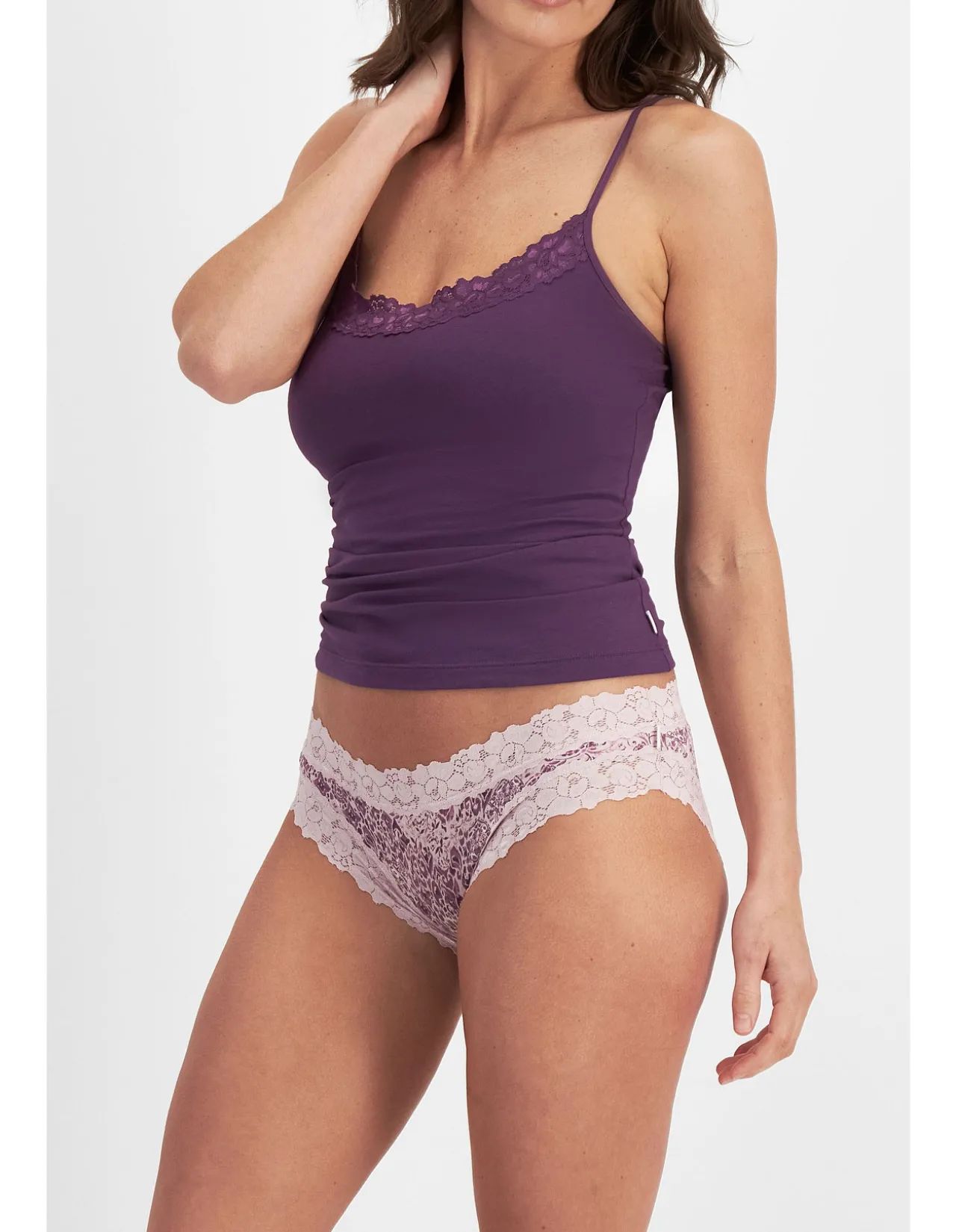 PARISIENNE COTTON PRINT BIKINI BRIEF