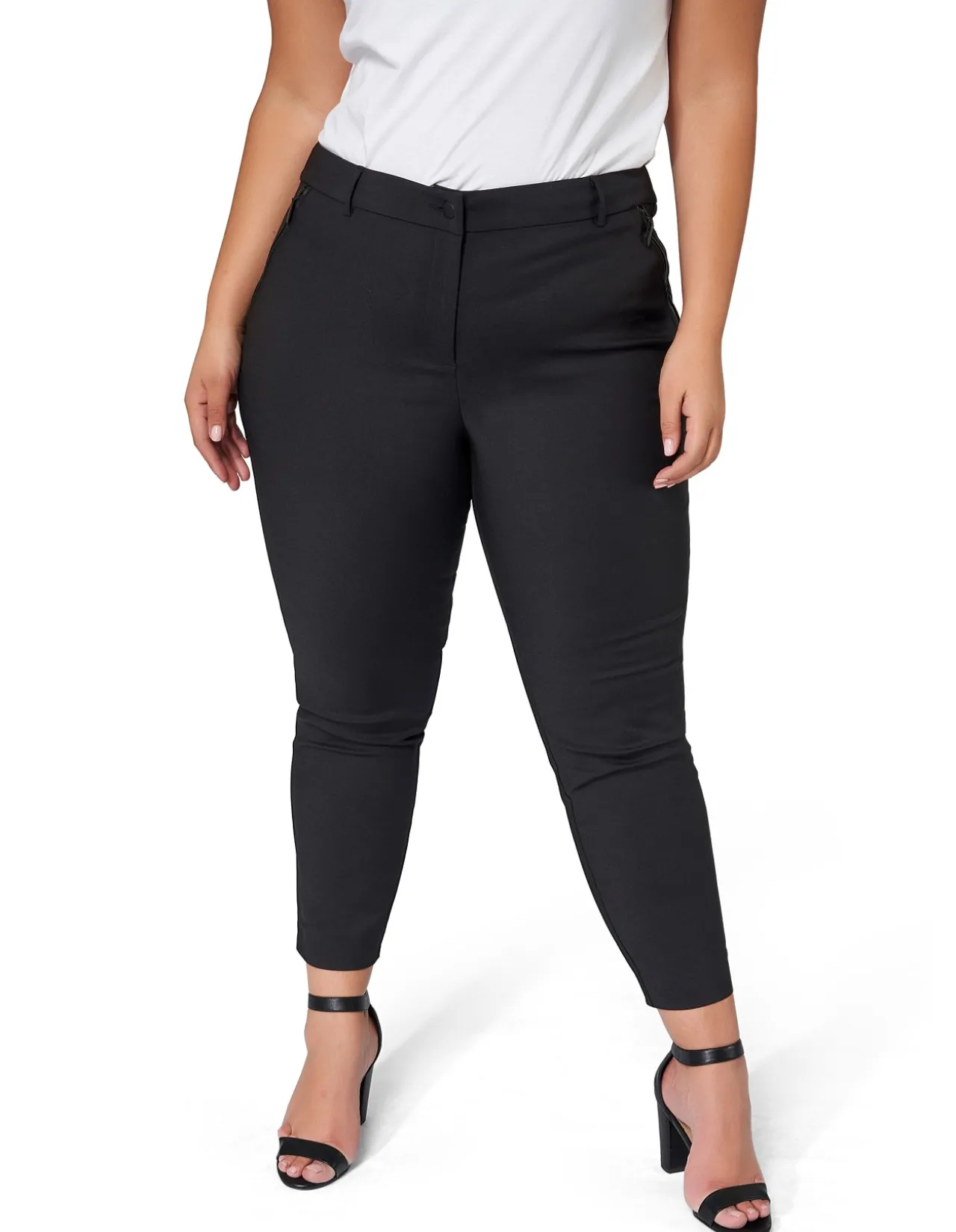 Pascale Zip Detail Pants