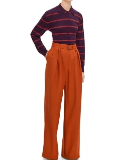PEACHES PLEATED TROUSERS
