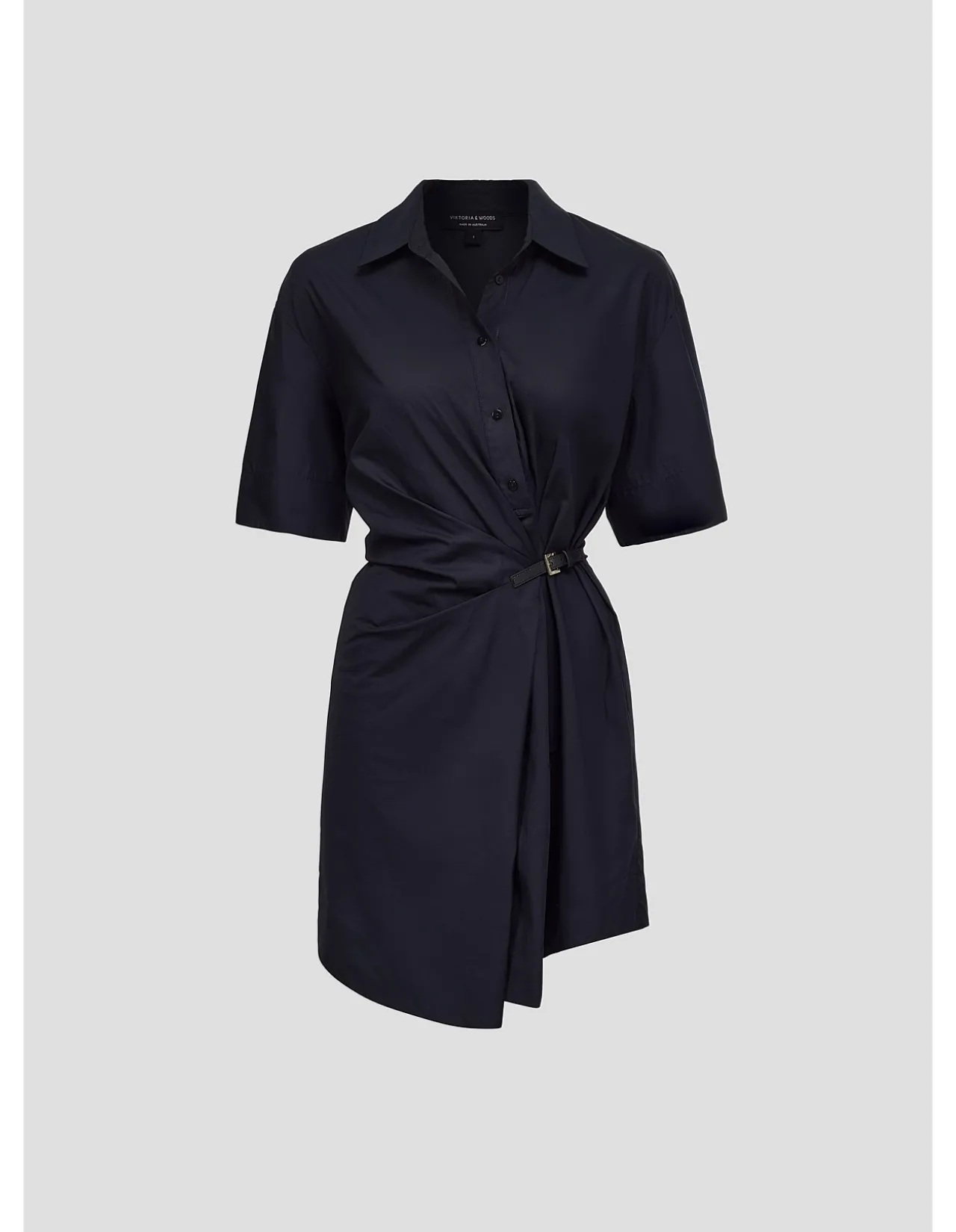 PEACHES SHIRT DRESS