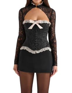 Perdita Corset Top & Bolero Set