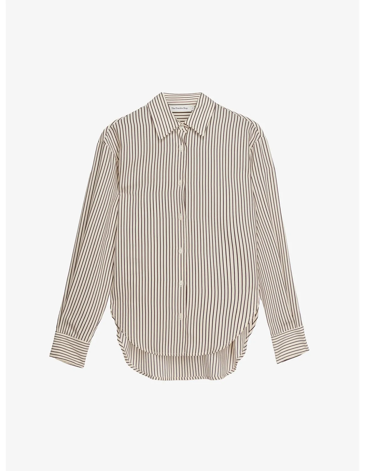 PERI STRIPED FLUID SHIRT