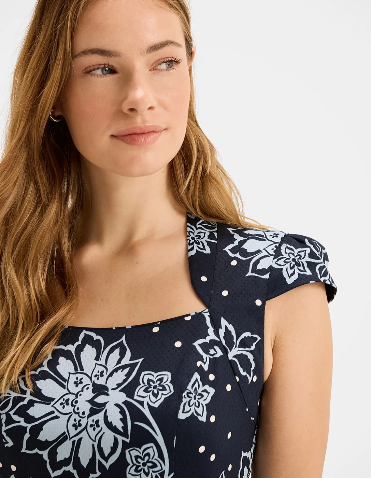 Petal Floral Dot Dress