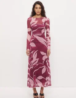 PETA SHEER MAXI DRESS