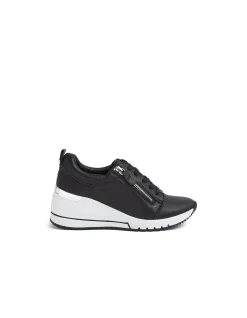 PIMMS Zip Detail Wedge Sneakers
